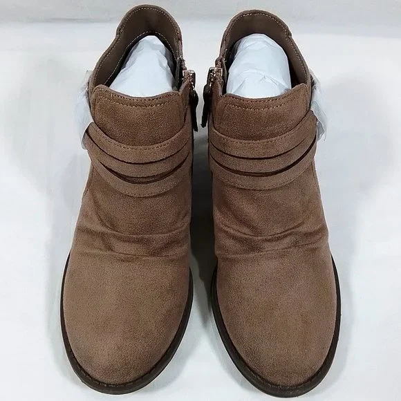 Dr. Scholl's Jenna Women's Ankle Boots-Stucco-Size 6 Medium-Bootie-Comfy-NIB - Picture 2 of 6